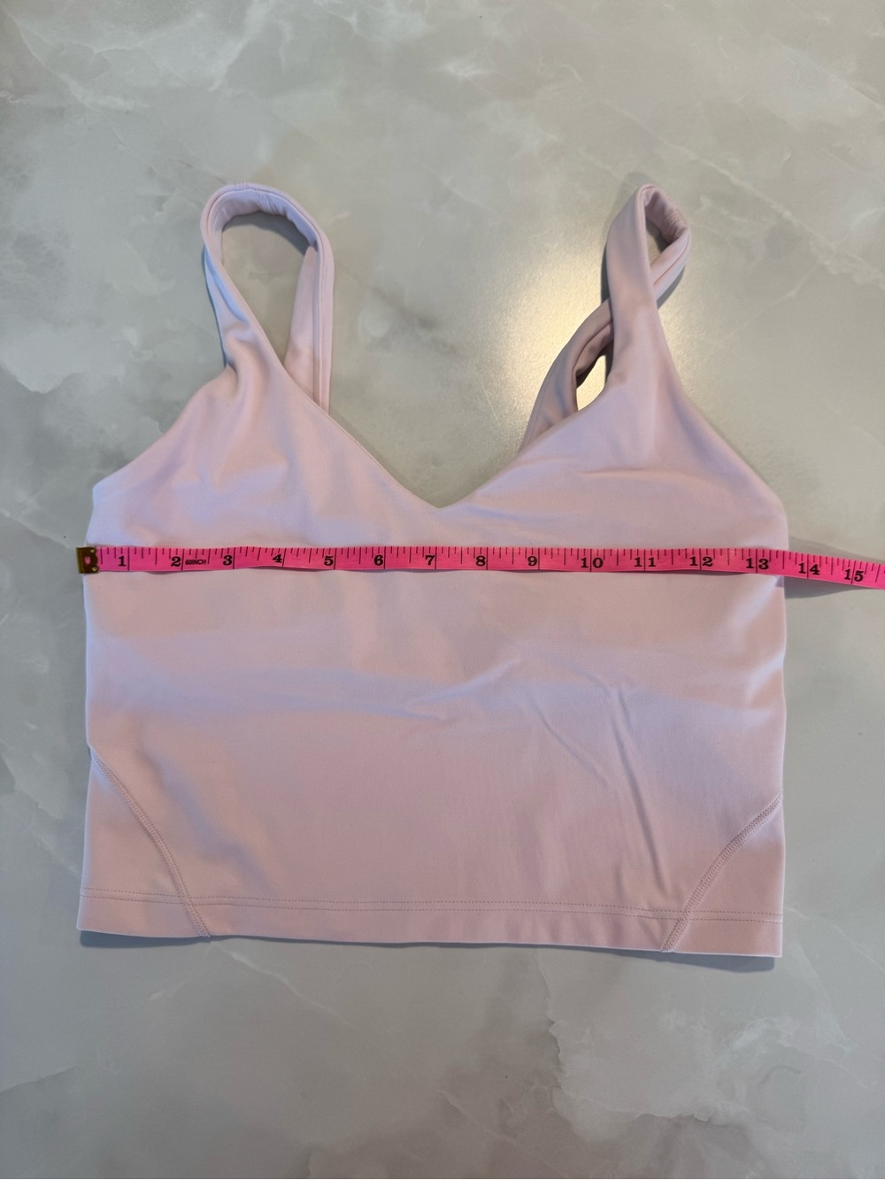 lululemon athletica Blush Pink Aline Sports Bralette